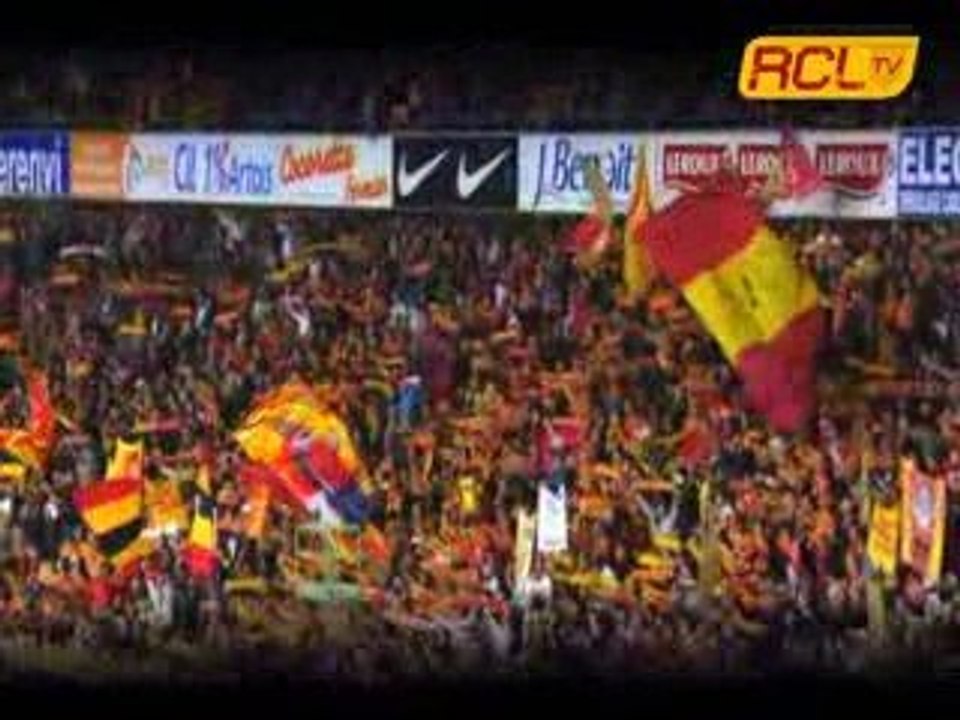 Les Corons avec André Rieu  au match _ Lens - Troyes