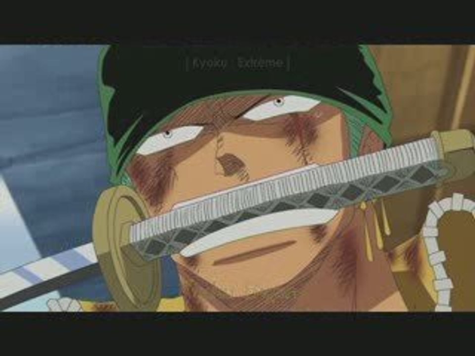 One piece zoro vs kaku