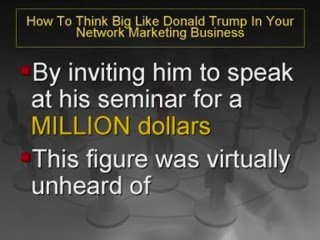 How To Think Big Like Donald Trump