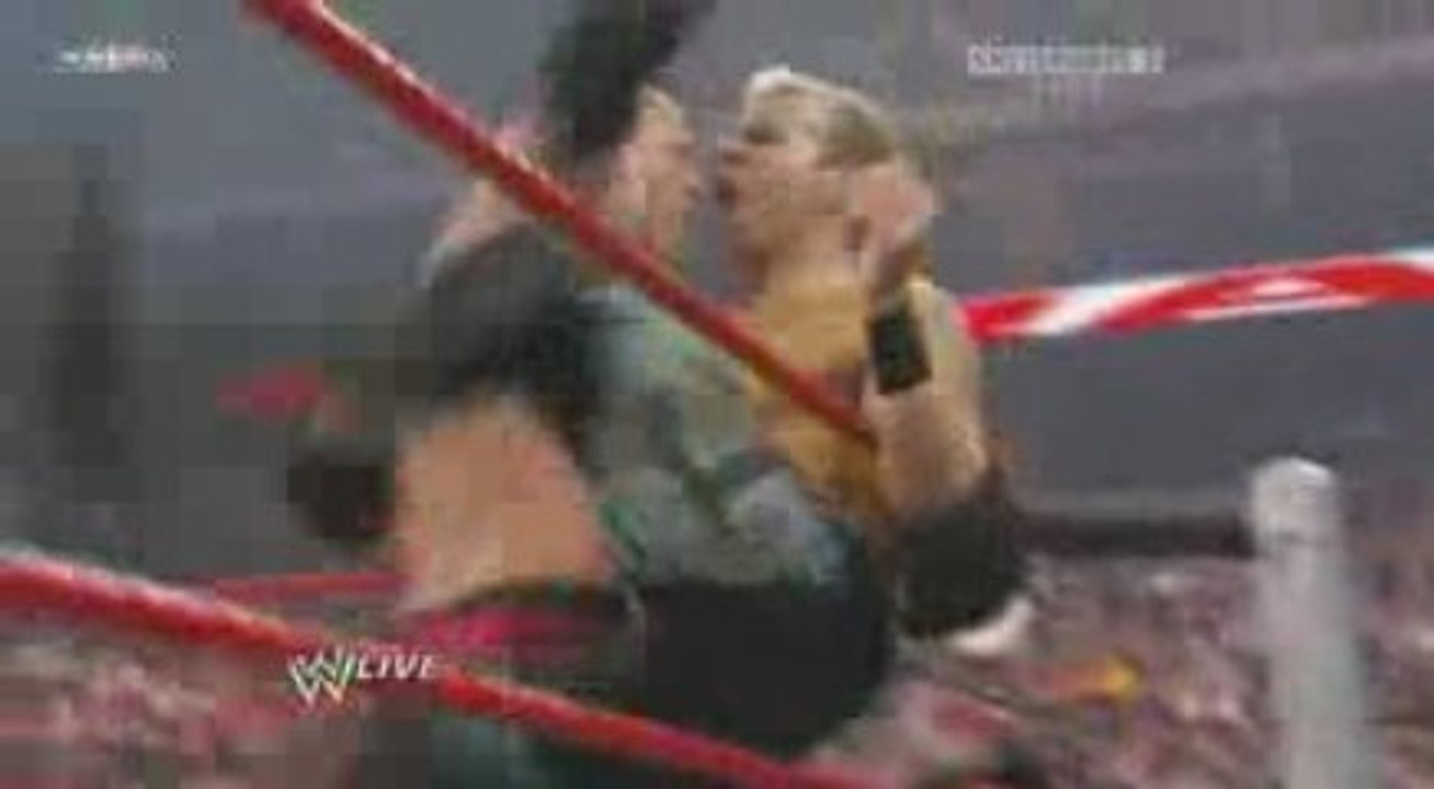 Rey mysterio, Christian & Finlay vs John Morrison,Miz, Kane