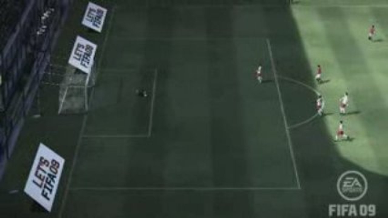 But de Frederico Macheda Fifa 09 30m