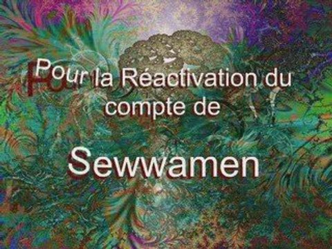 Pour la réactivation du compte de SEWWAMEN