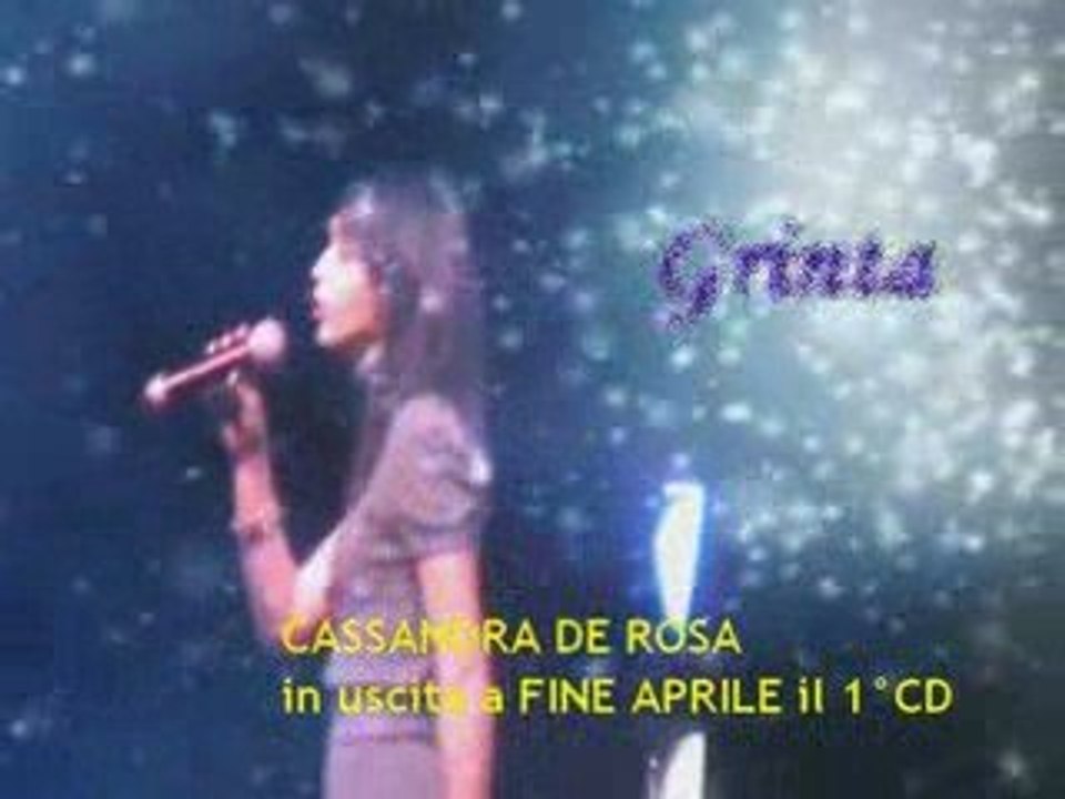 CASSANDRA DE ROSA - Il 1°CD in uscita a Fine Aprile !
