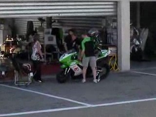 Arrivé course de Ledenon après une grosse chute.