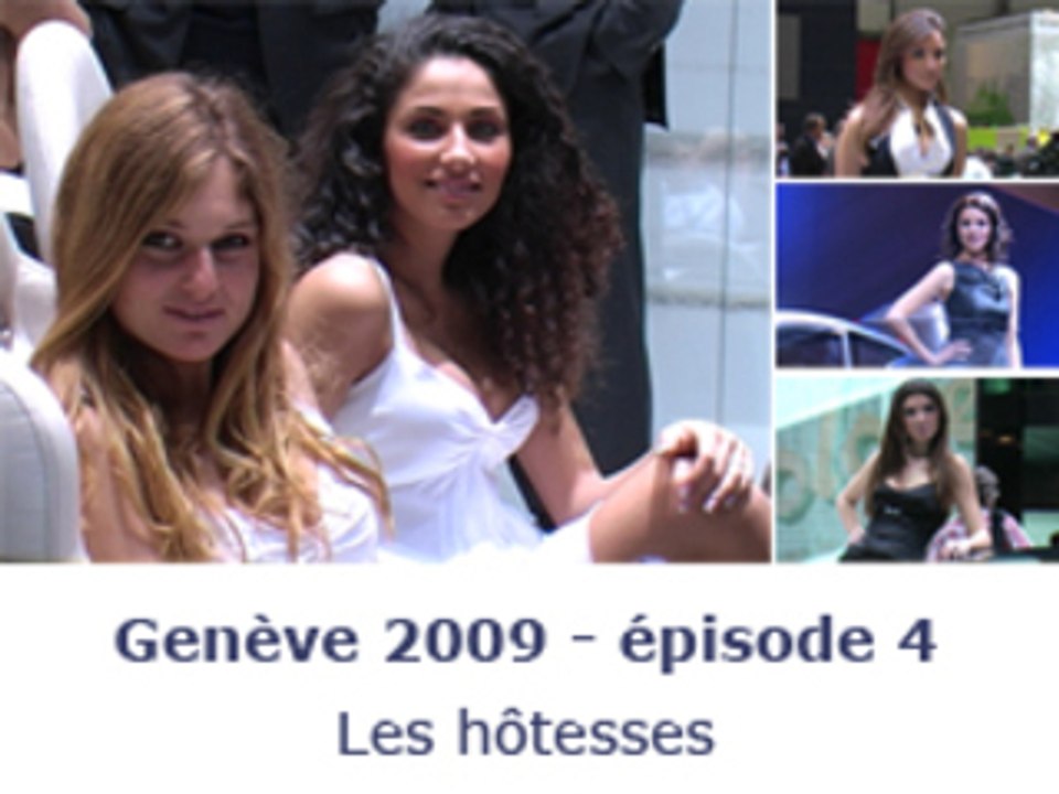 Genève 2009 : les hôtesses