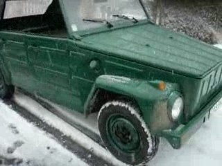 181 Dans la neige en Normandie