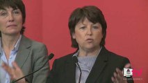 Hadopi : Point presse de Martine Aubry