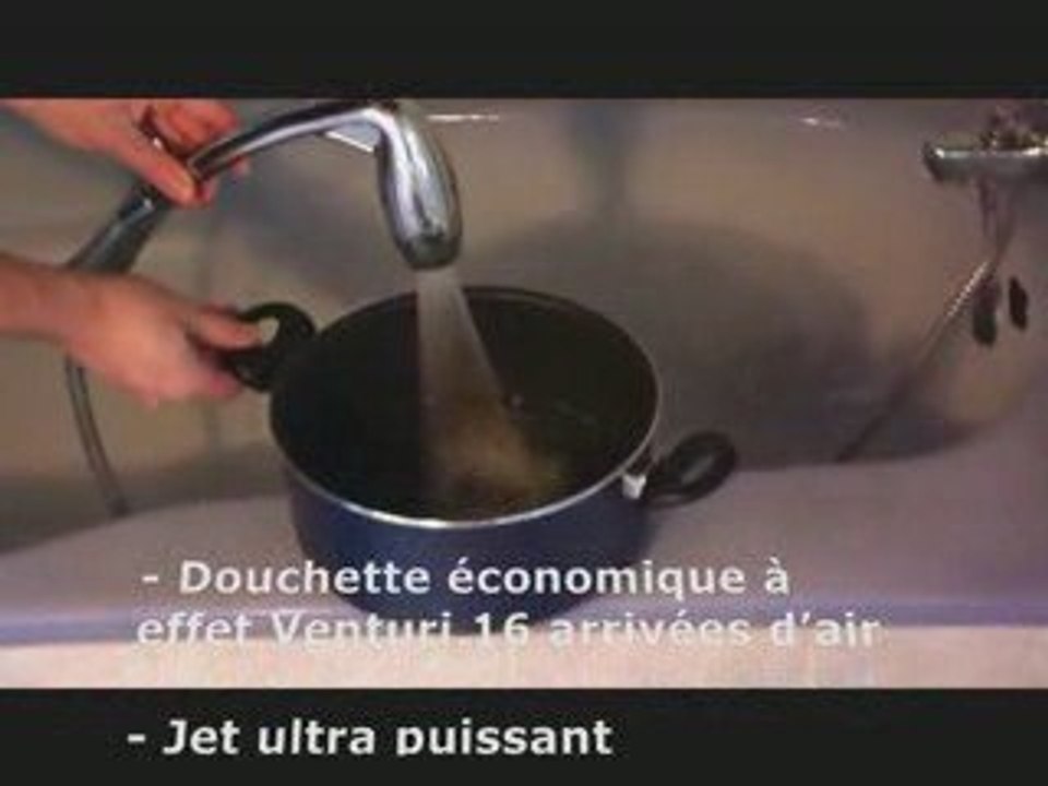 Douchette économique EcoXygen - Vidéo Dailymotion