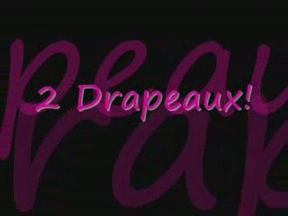 2 drapeaux a salon, les stand by