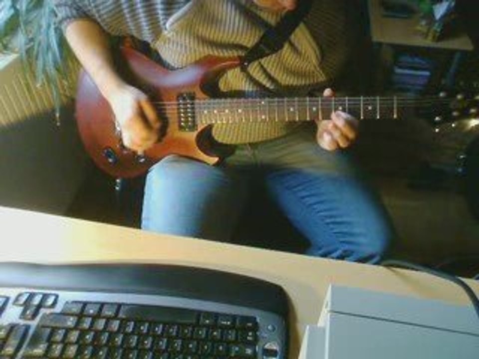 Comfortably numb de Pink Floyd, petite impro