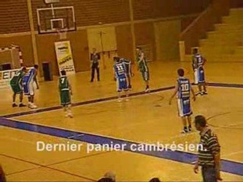 Basket : exploit de Cambrai face à Tourcoing