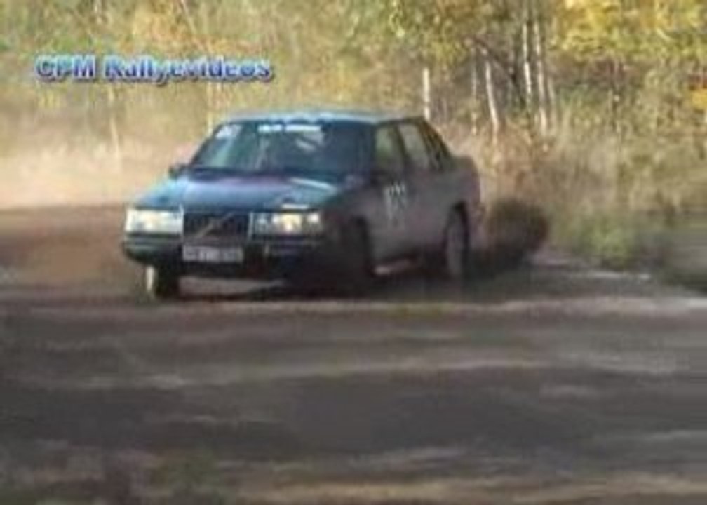 Lausitz Rally 2008 - Swedish Volvo Driver goin nuts