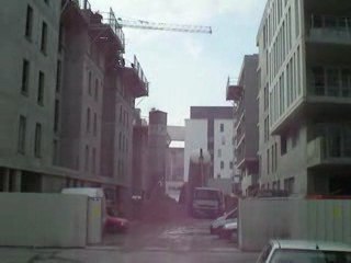 Lyon Charpenne: Construction d'un ensemble d'immeubles
