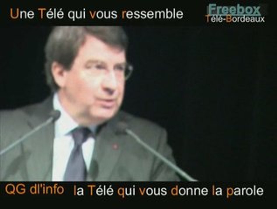 La venus de xavier darcos à  Bordeaux 09.03.09