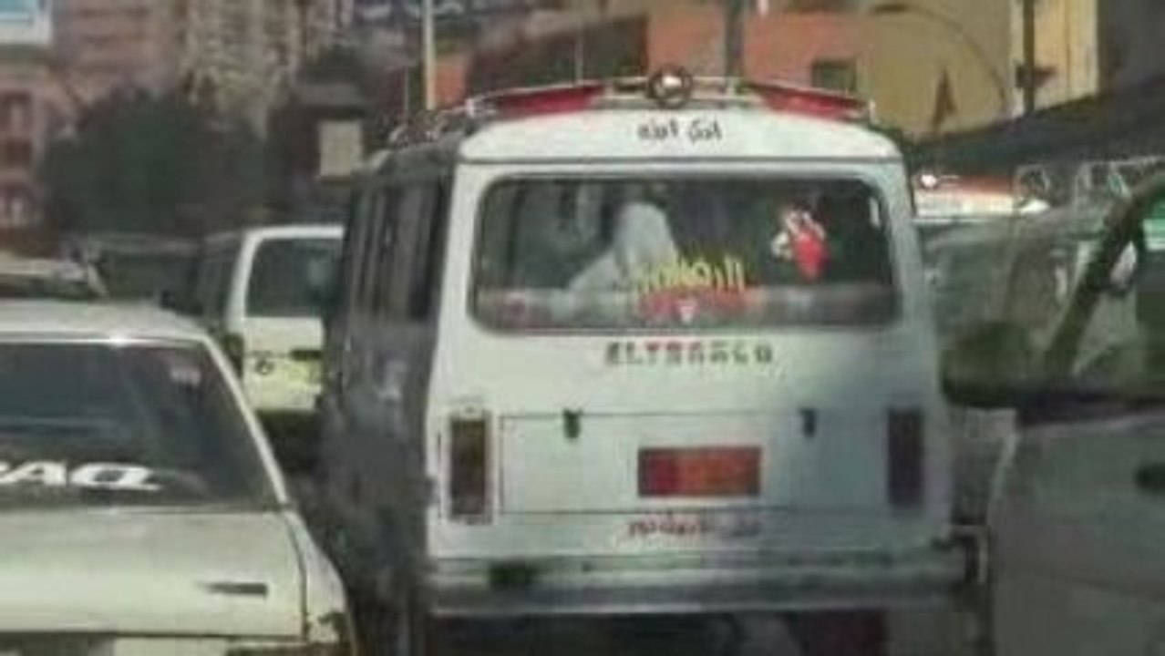 Driving through cairo - day edition hd