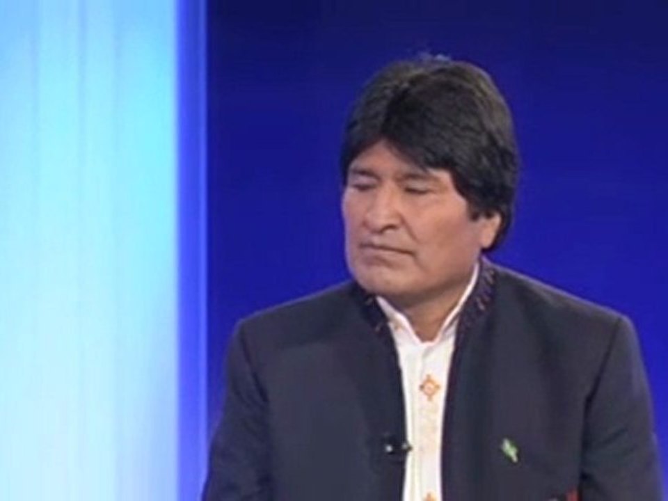 Evo Morales in der ZIB2 (11.03.2009)