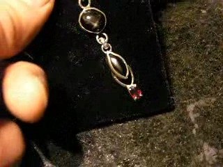 hand made jewelry Onyx-ruby2