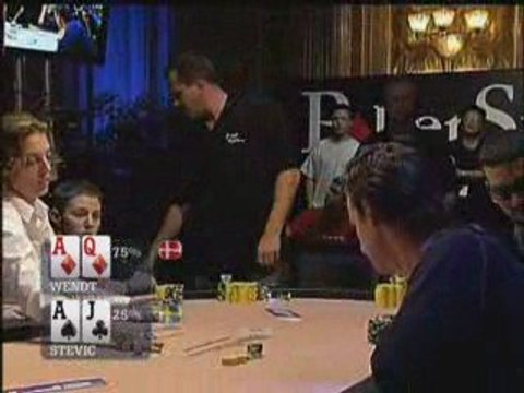 Poker EPT 1 Monte Carlo Stevic survives on the river