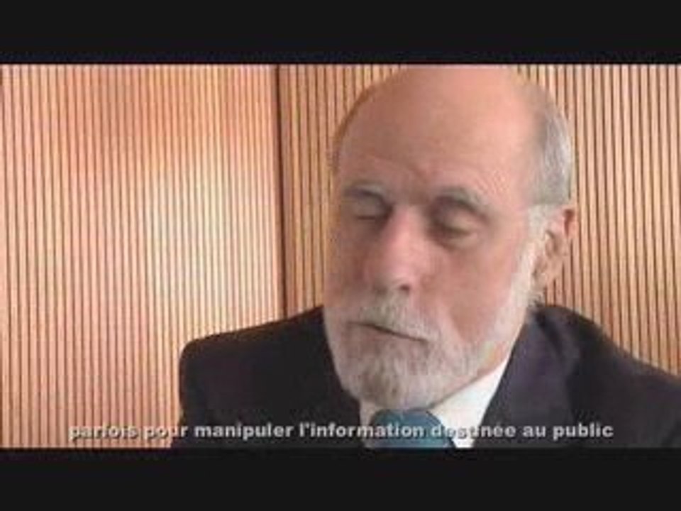 Vinton Cerf au sujet de la censure sur Internet