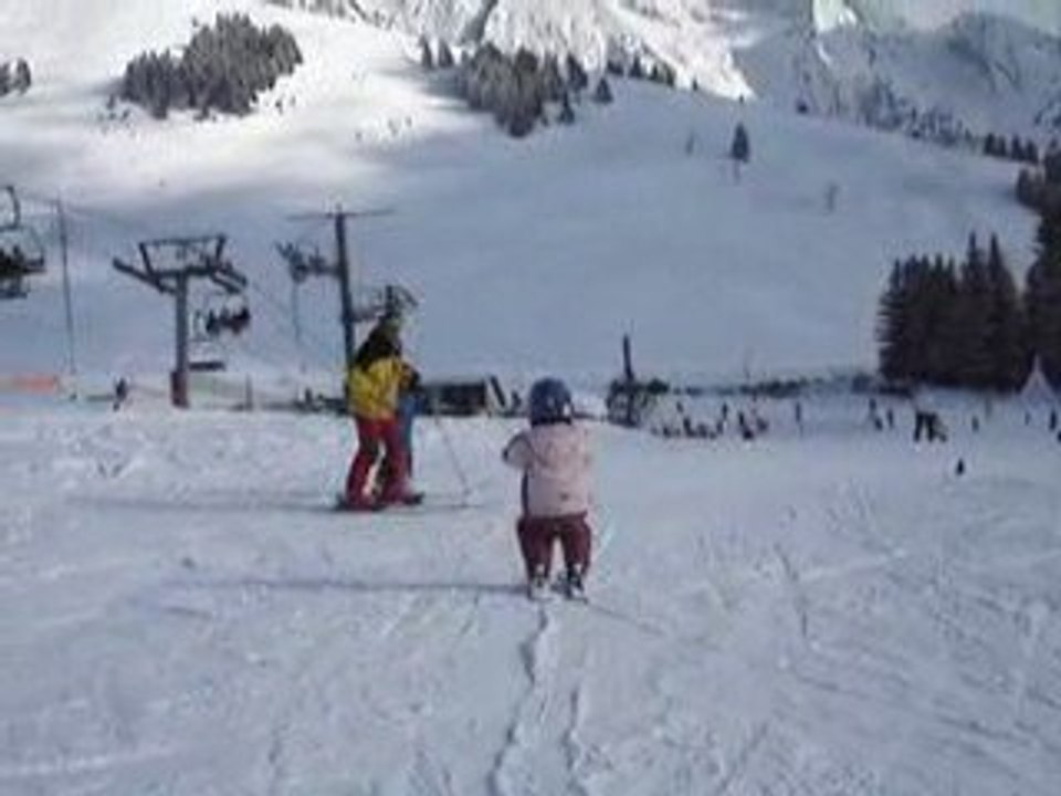 La famille Bouvier au ski mars2009