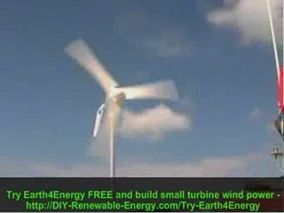 Super Quiet Small Turbine Wind Power