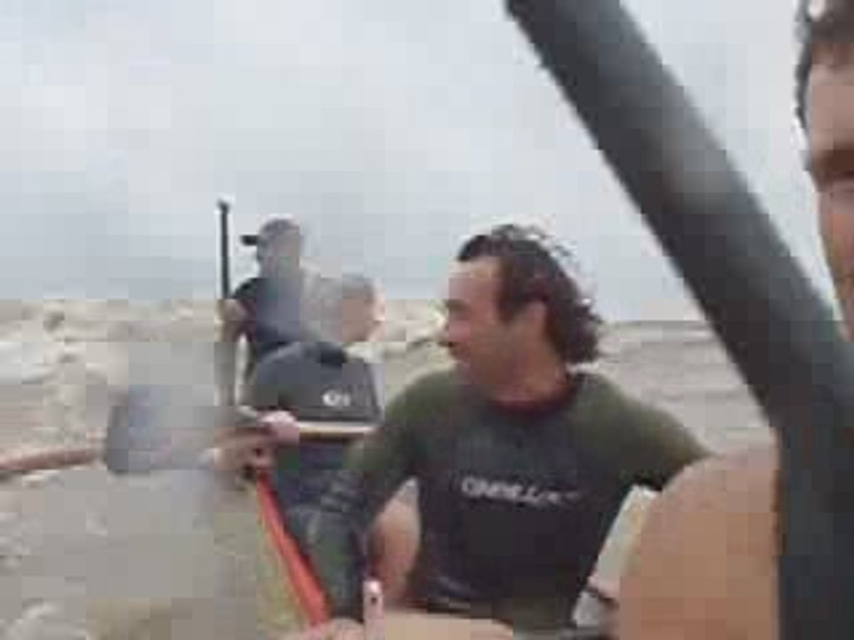 Pirogue 4 places sur le Mascaret de St Pardon !