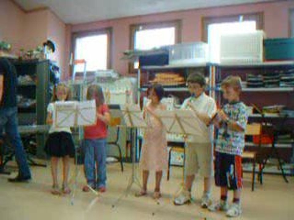 Audition de flute