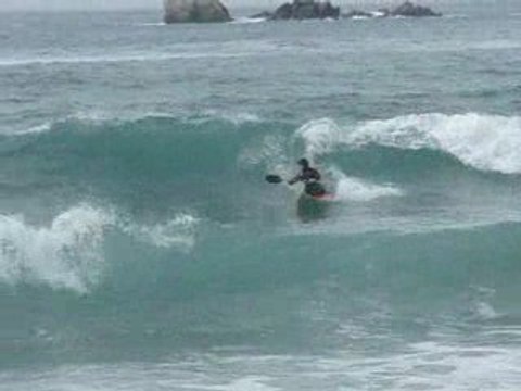 Wave ski à la baie le 11-03-2009