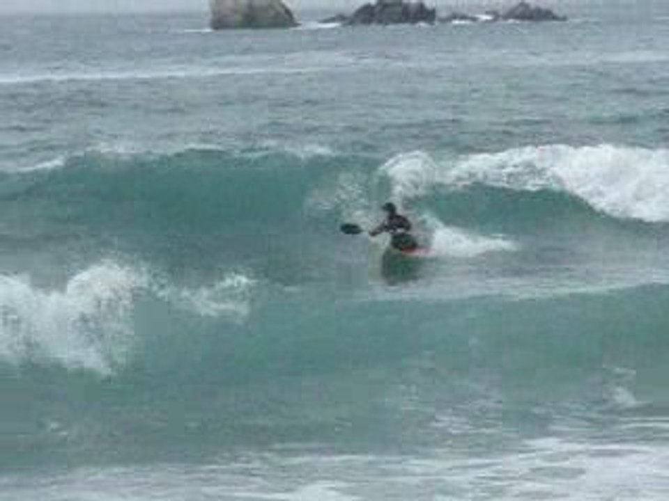 Wave ski à la baie le 11-03-2009