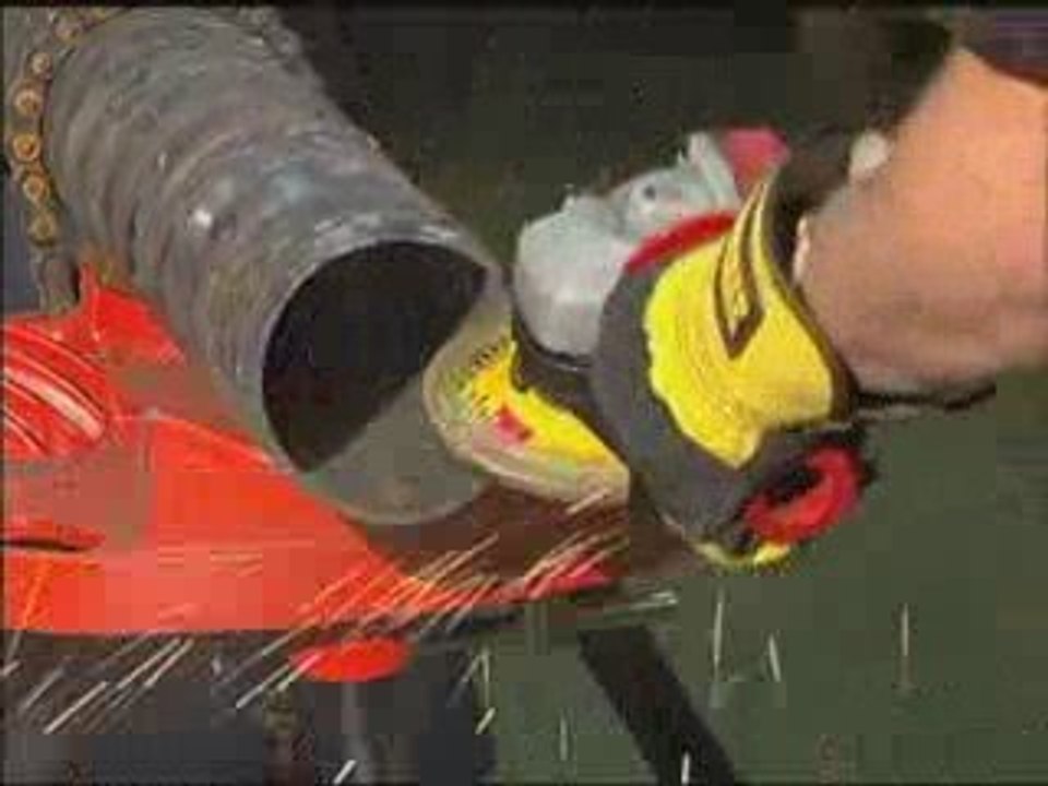 E-Clutch Feature of a DEWALT High Performance Grinder