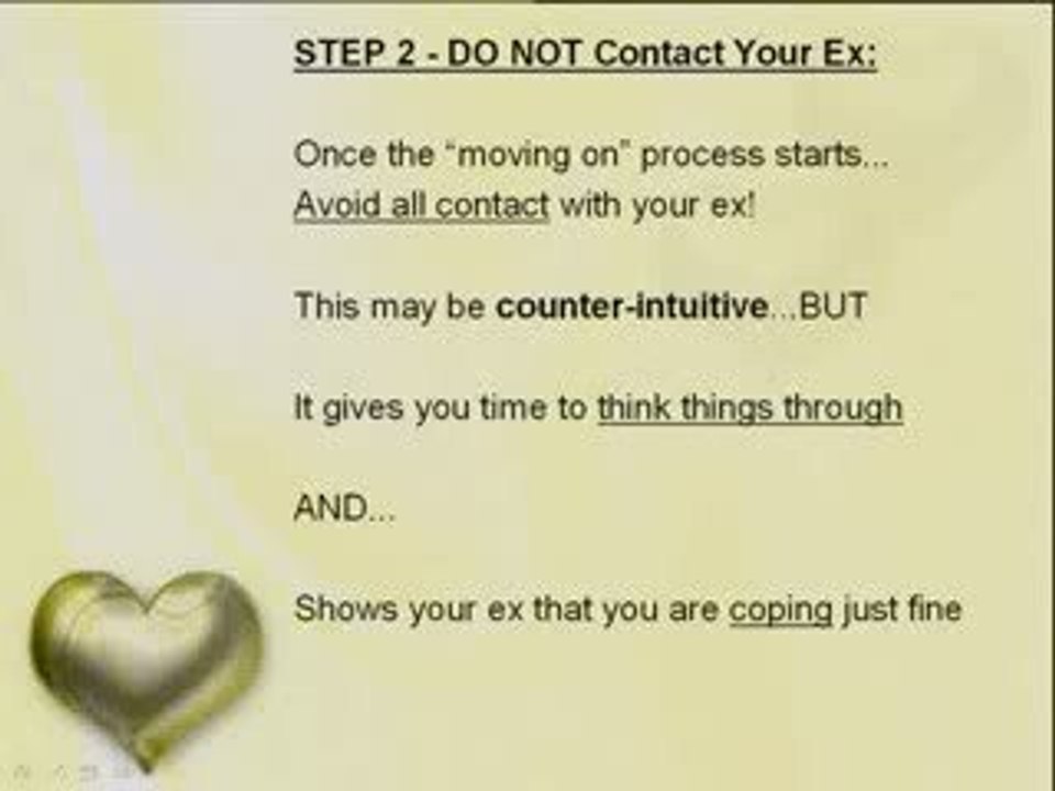 How To Get Your Ex Back In 3 Simple Steps