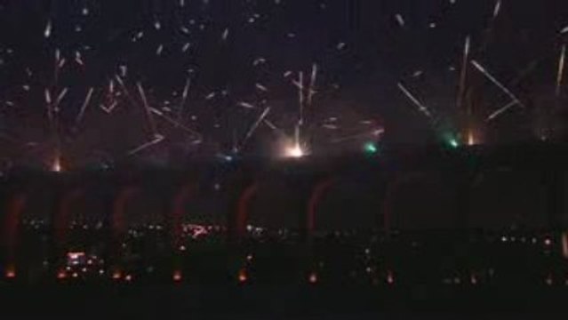 AQUEDUC D'ARCUEIL CACHAN FEU ARTIFICE