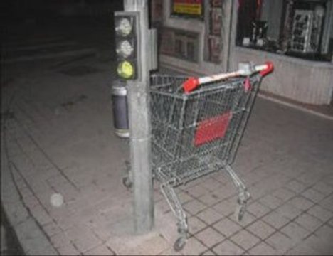 course de caddie dans blois pendant nos années SGM