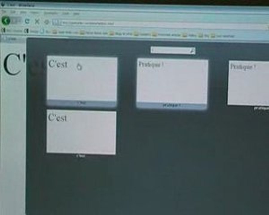 Gestion des onglets : Firefox Minefield