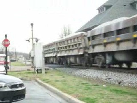 csx work train in Cartersville