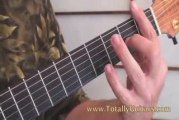 Quick Tip-Bar Chords On An Acoustic Guitar