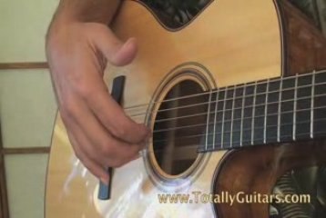 Quick Tip-Fingerpicking-Shifted On An Acoustic Guitar