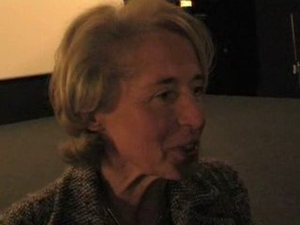 Caroline Cayeux Maire de Beauvais À la projection de Safari