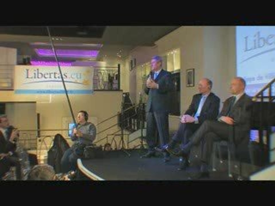 Lancement Libertas France Philippe de Villiers