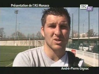 PRESENTATION AS MONACO