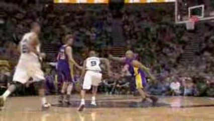 Nba Assits of the night by Tony Parker to Duncan