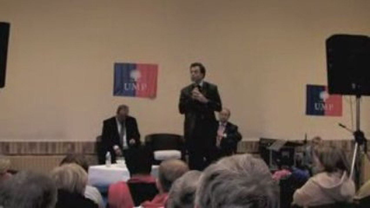 Rencontre Militants UMP de Marcq en Baroeul - Luc Chatel
