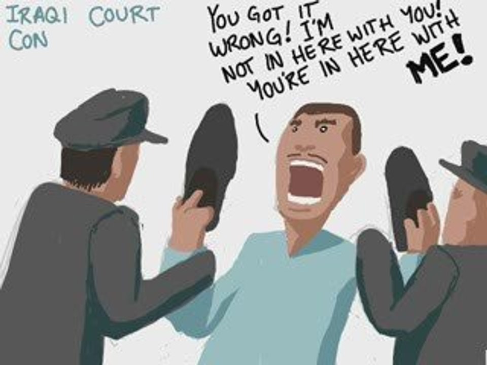 Headline DS Edition #45 - Shoe-Thrower Convicted