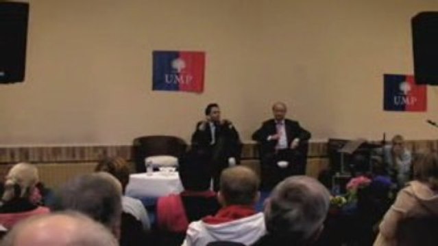 Questions des militants UMP de Marcq en Baroeul à Luc Chatel