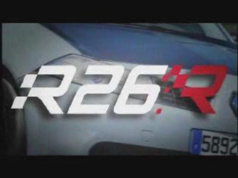 Mégane R26R sur le circuit du Nurburgring