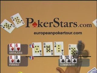 Poker EPT 1 Monte Carlo Abdulaziz eliminated in 6th place