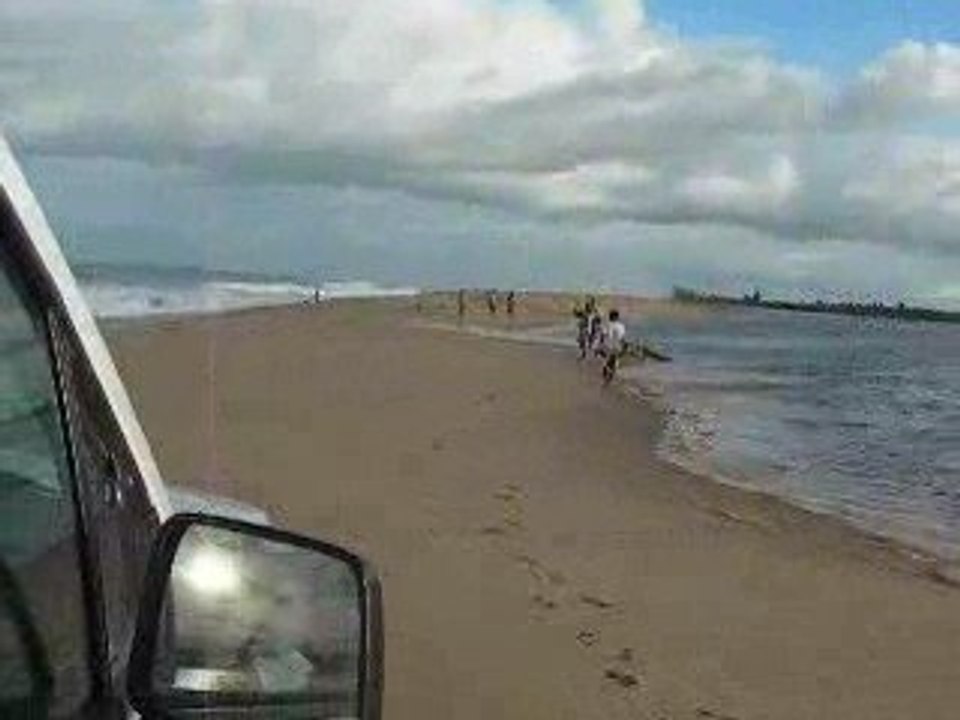 Plage en 4x4 le 25 mai 2008