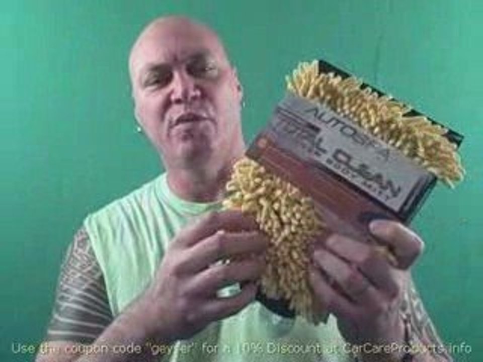 Car Accessories/Care - AutoSpa Total Clean Car Wash Mitt