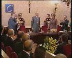 Don Juan Carlos, recibe la Medalla de Oro de Burgos