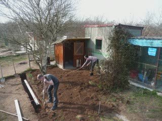 Beauregard - Travaux chez les FIV -mars 2009